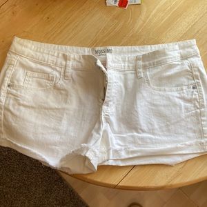 Mossimo white jeans shorts